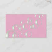 Carte De Visite Services De Nettoyage De Maison De Vacuum Cartoon  (Dos)