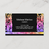 Carte De Visite Services de nettoyage de maison domestique profess (Dos)