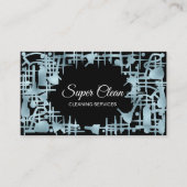 Carte De Visite Services de nettoyage de maison domestique profess (Devant)