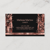 Carte De Visite Services de nettoyage de maison domestique profess (Dos)