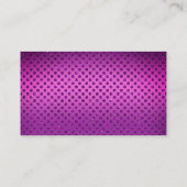 Carte De Visite Services de nettoyage de maison mignonne pour femm (Dos)