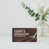 Carte De Visite Services de nettoyage de tapis et d'Upholstery (Debout devant)