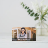 Carte De Visite Services de nettoyage des maisons (Debout devant)