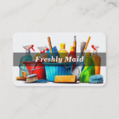 Carte De Visite Services de nettoyage des maisons (Devant)