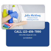 Carte De Visite Services de nettoyage des maisons