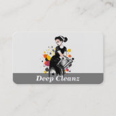 Carte De Visite Services de nettoyage des maisons (Devant)