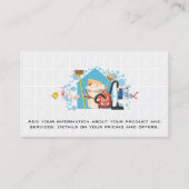 Carte De Visite Services de nettoyage des maisons | Fournitures do (Dos)