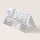 Carte De Visite Services de nettoyage des maisons | Salon intérieu (Dos)