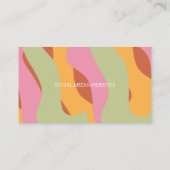 Carte De Visite Services de nettoyage Duster Groovy (Dos)