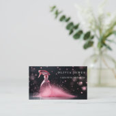 Carte De Visite Services de nettoyage en Spray rose Entretien de m (Debout devant)