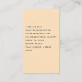 Carte De Visite Services de nettoyage Entretien de la maison Flora (Dos)