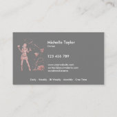 Carte De Visite Services de nettoyage Entretien Maid Commercial Bu (Dos)