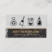 Carte De Visite Services de nettoyage | Fournitures de nettoyage (Devant)