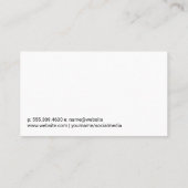 Carte De Visite Services de nettoyage | Fournitures domestiques (Dos)