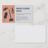 Carte De Visite Services de nettoyage | Fournitures | Maids (Devant / Derrière)