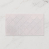 Carte De Visite Services de nettoyage | Logo de la femme de ménage (Dos)