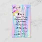 Carte De Visite Services de nettoyage Logo de l'OfficeHouse Conser (Devant)