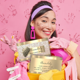 Carte De Visite Services de nettoyage Maid House Conserver Parties