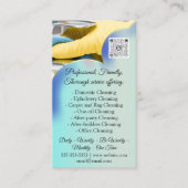 Carte De Visite Services de nettoyage Maison de conservation QRCod (Devant)