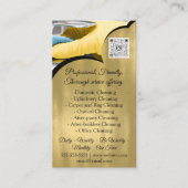 Carte De Visite Services de nettoyage Maison de conservation QRCod (Devant)