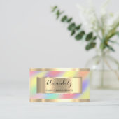 Carte De Visite Services de nettoyage Maison de femme de ménage Te (Debout devant)