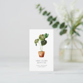 Carte De Visite Services de nettoyage ménager (Debout devant)