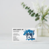 Carte De Visite Services de nettoyage | Outils de nettoyage (Debout devant)