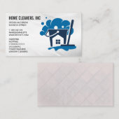 Carte De Visite Services de nettoyage | Outils de nettoyage (Devant / Derrière)