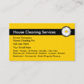 Carte De Visite Services de nettoyage professionnel Conception de  (Devant)