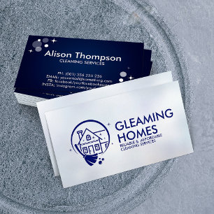 Carte De Visite Services de nettoyage professionnel de maison