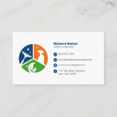 Carte De Visite Services de nettoyage professionnel Maison de nett (Devant)