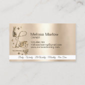 Carte De Visite Services de nettoyage professionnels de la maison  (Dos)