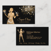 Carte De Visite Services de nettoyage professionnels de la maison  (Devant / Derrière)