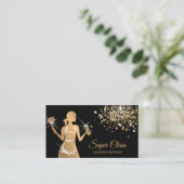 Carte De Visite Services de nettoyage professionnels de la maison  (Debout devant)