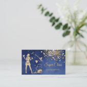 Carte De Visite Services de nettoyage professionnels de la maison  (Debout devant)