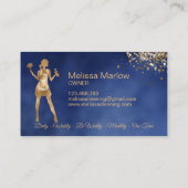 Carte De Visite Services de nettoyage professionnels de la maison  (Dos)