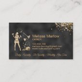 Carte De Visite Services de nettoyage professionnels de la maison  (Dos)