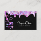 Carte De Visite Services de nettoyage professionnels de la maison  (Devant)