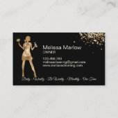 Carte De Visite Services de nettoyage professionnels de la maison  (Dos)