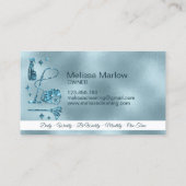 Carte De Visite Services de nettoyage professionnels de la maison  (Dos)