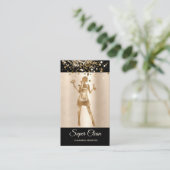 Carte De Visite Services de nettoyage professionnels de la maison  (Debout devant)