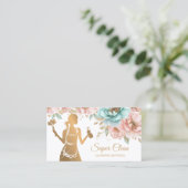 Carte De Visite Services de nettoyage professionnels de la maison  (Debout devant)