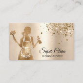 Carte De Visite Services de nettoyage professionnels de la maison  (Devant)