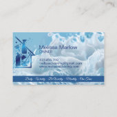 Carte De Visite Services de nettoyage professionnels de la maison  (Dos)