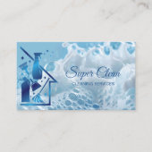 Carte De Visite Services de nettoyage professionnels de la maison  (Devant)