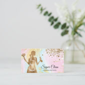 Carte De Visite Services de nettoyage professionnels de la maison  (Debout devant)