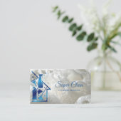 Carte De Visite Services de nettoyage professionnels de la maison  (Debout devant)