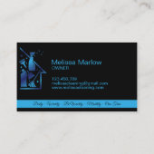 Carte De Visite Services de nettoyage professionnels de la maison (Dos)