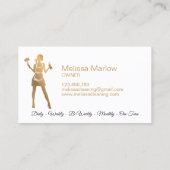 Carte De Visite Services de nettoyage professionnels de la maison  (Dos)