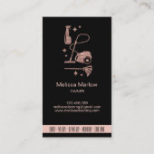 Carte De Visite Services de nettoyage professionnels de la maison  (Dos)